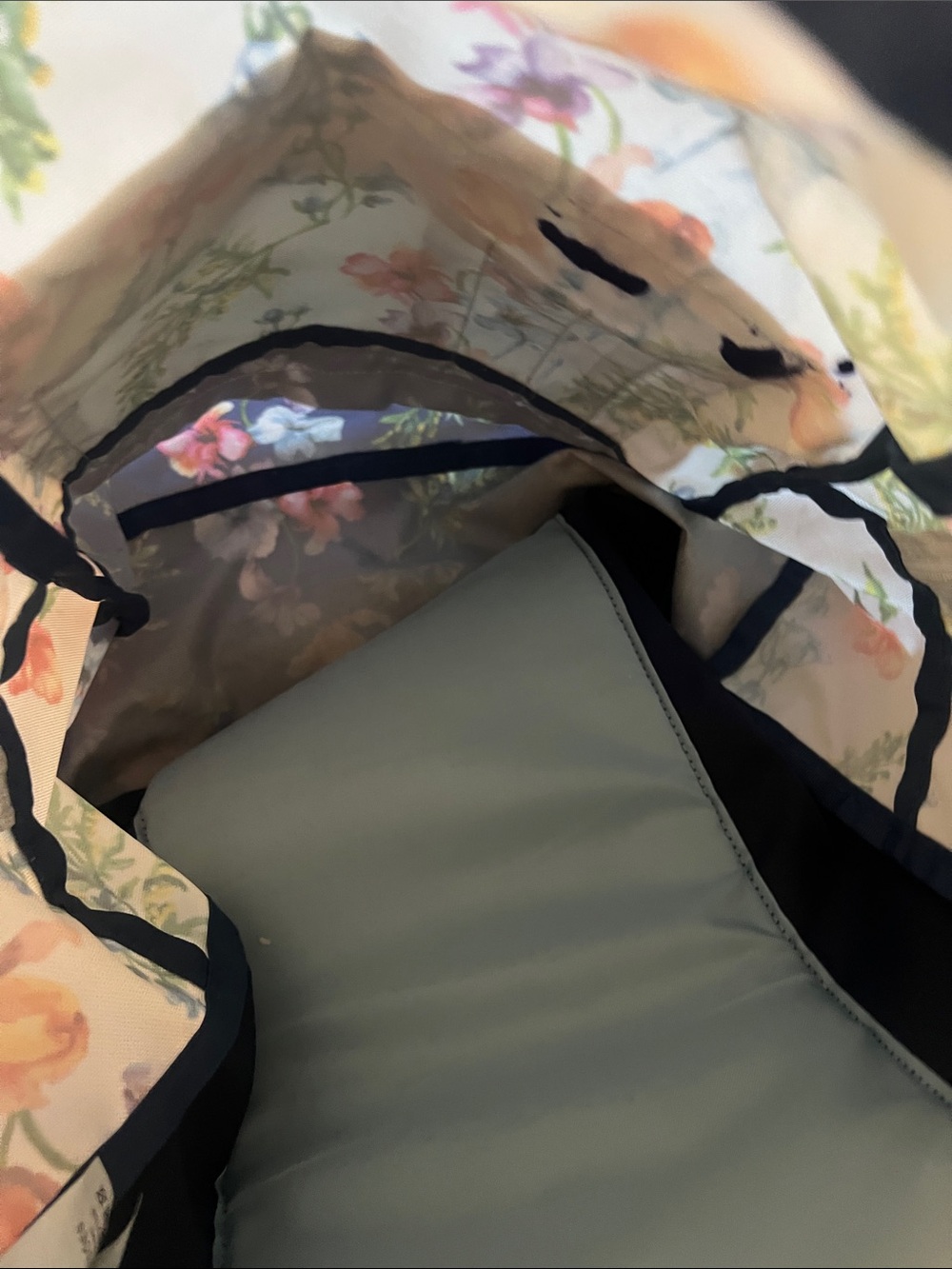 Firm price Jansport White Floral Print Backpack - Picture 5 of 7